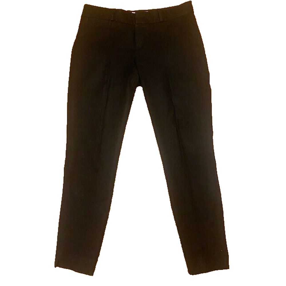 Banana Republic Black Stretch Casual Dress Pants Womens 4